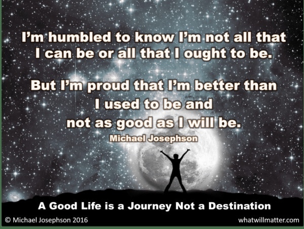 What's More Important The Journey or the Destination?