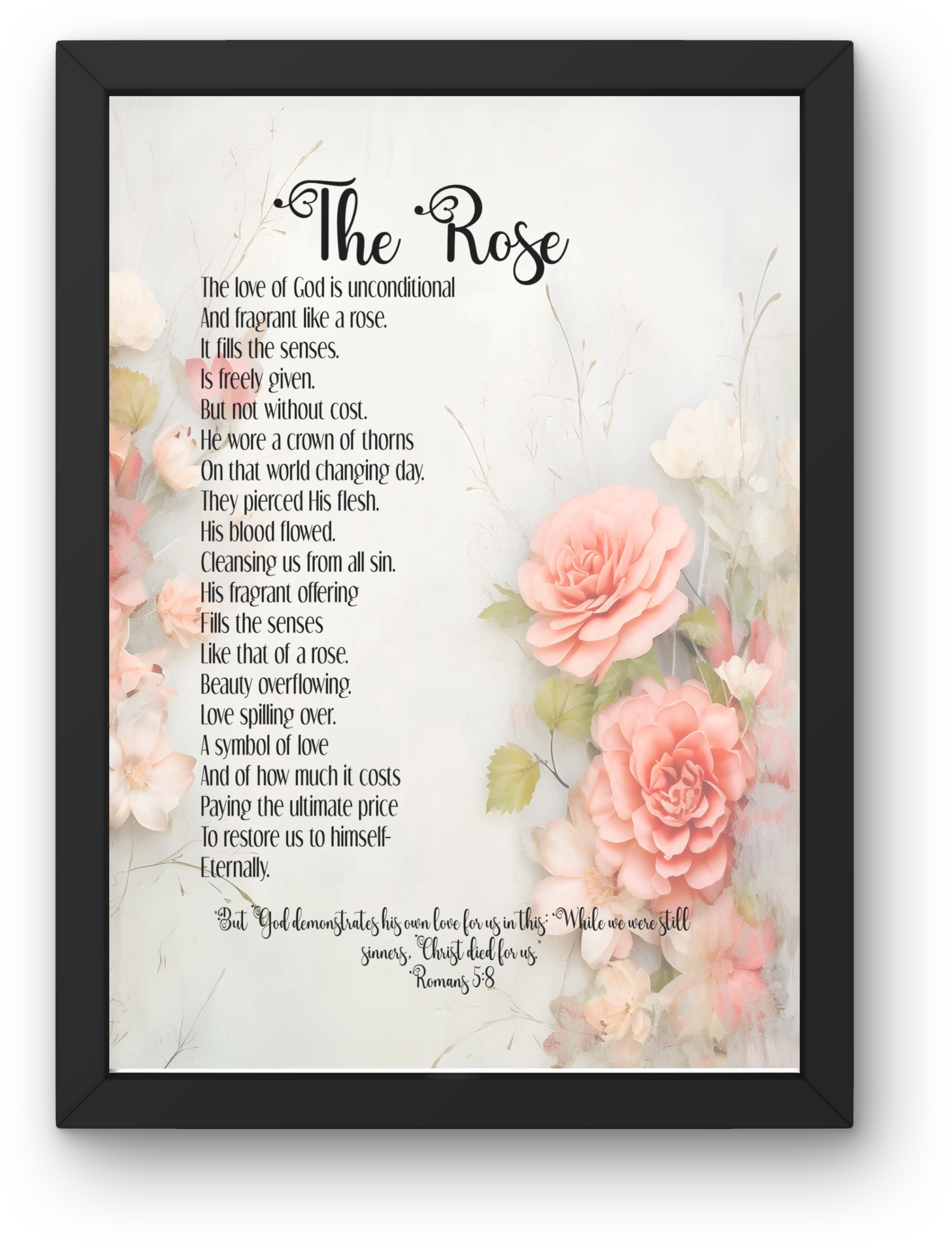 The Rose Christian Poem About God's Love Zip File