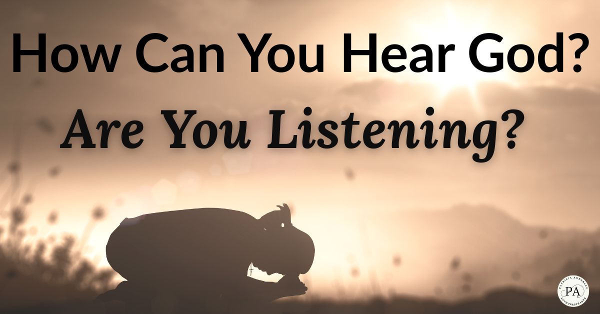 how can you hear God talking- are you listening