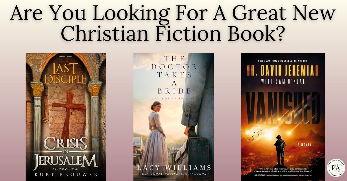 are you looking for a great new christian fiction book